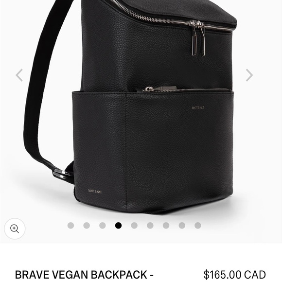 Matt & Nat Charcoal Gray Backpack - Picture 2 of 5